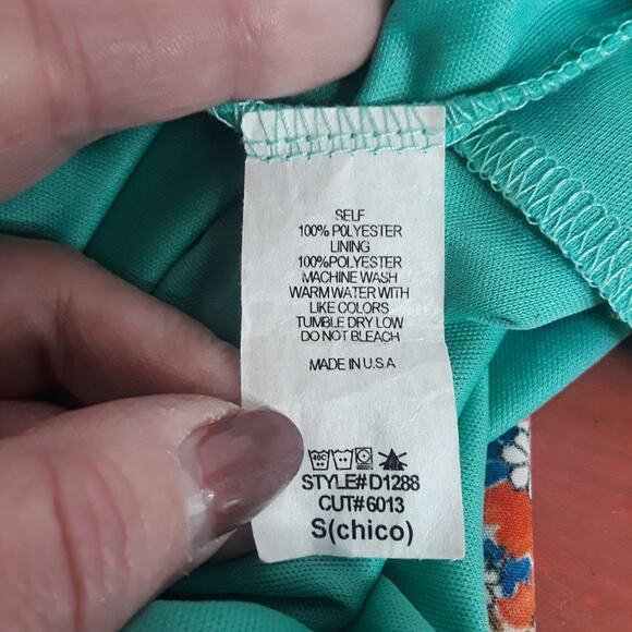 Alya Kimono Sleeve Paisley Dress  Size Small - Picture 7 of 7